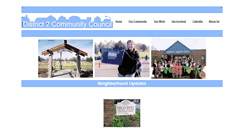 Desktop Screenshot of district2council.org